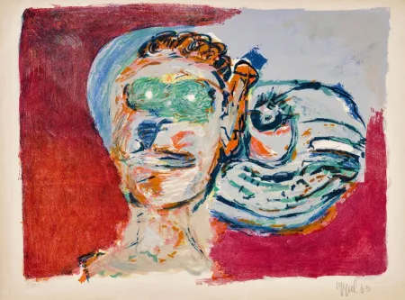 Litografía Appel - Regard vers l'infini