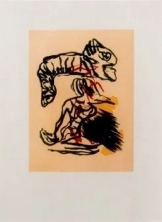 Aguafuerte Y Aguatinta Appel - Salto Sobre La Cabeza