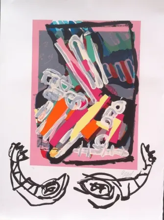 Litografía Appel - Tantrika 4