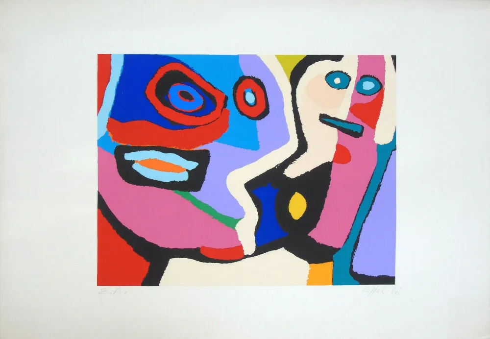 Serigrafía Appel - Untitled