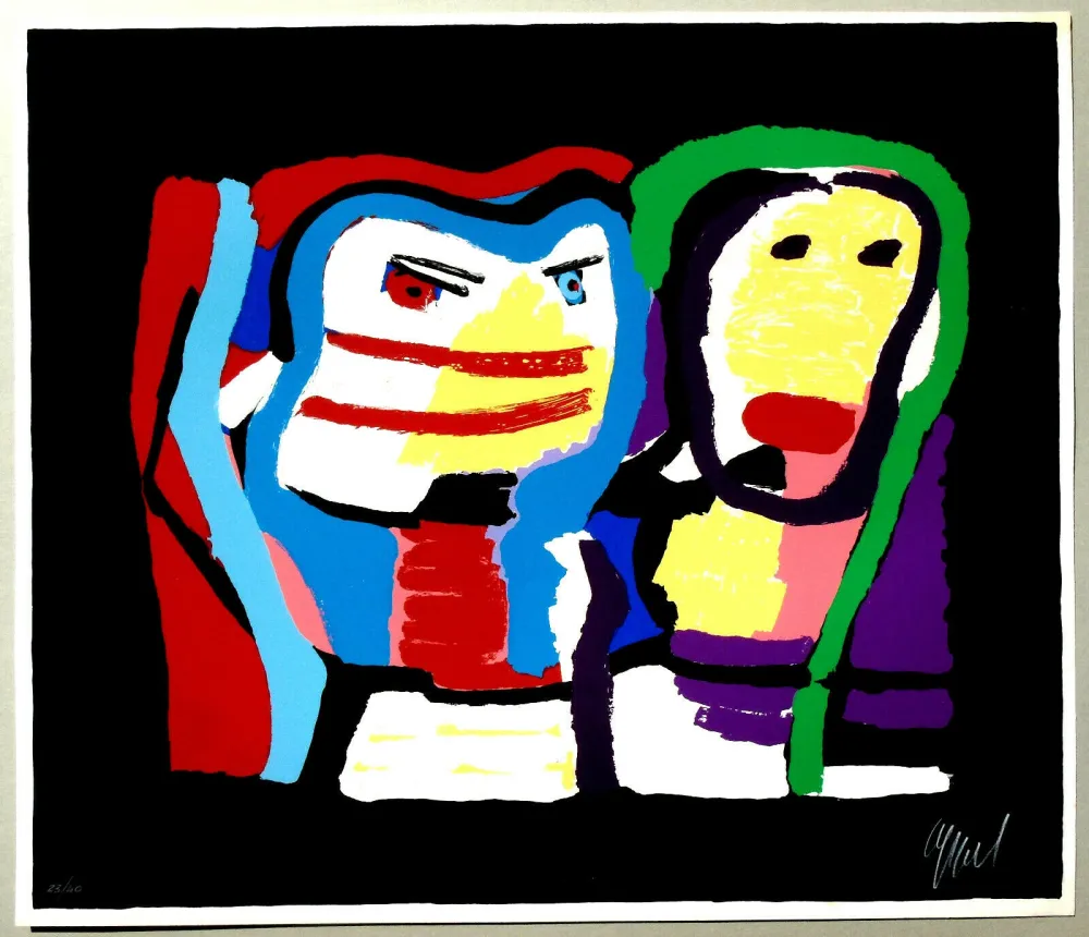 Serigrafía Appel - Untitled