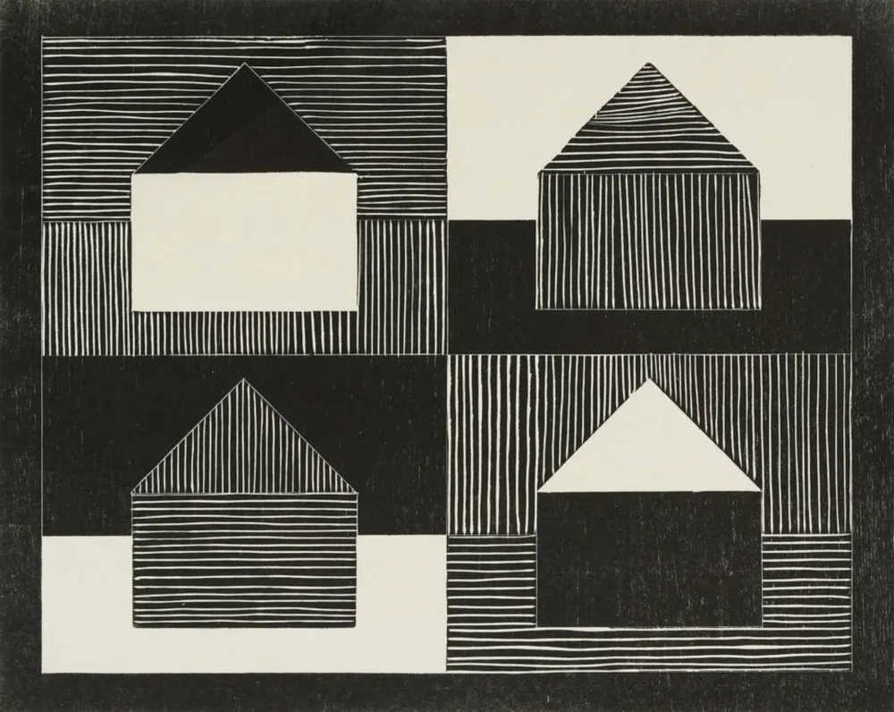 Grabado En Madera Bartlett - Black, Grey, White, from Art Pro-Choice II