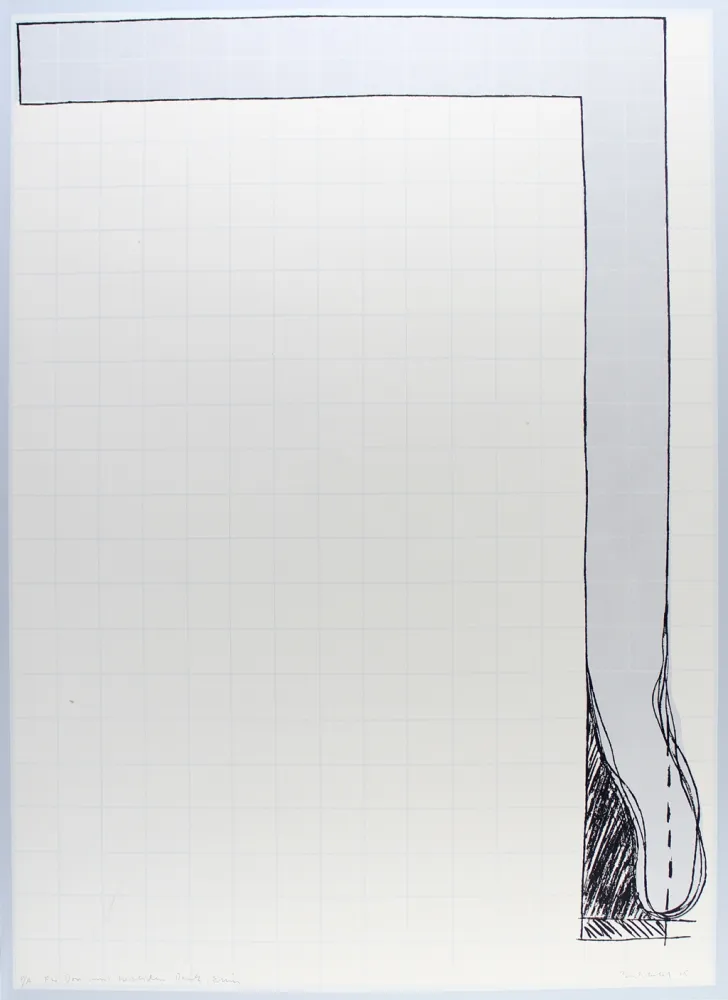 Litografía Bechtold - Untitled