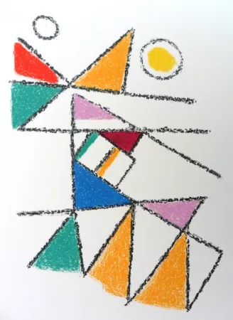 Litografía Bille - M 104