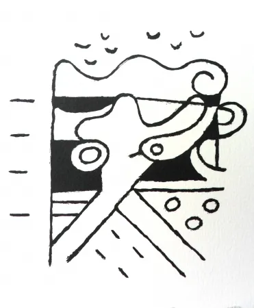 Litografía Bille - M 111