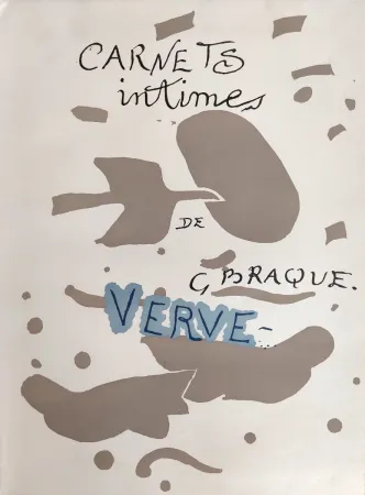 Litografía Braque (After) - Carnets intimes de Braque I