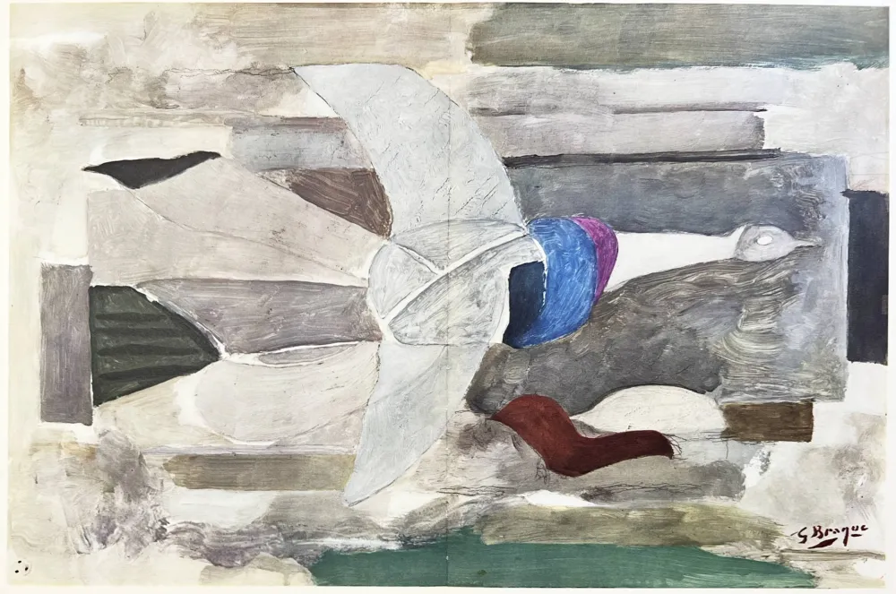 Litografía Braque (After) - Carnets intimes de Braque X