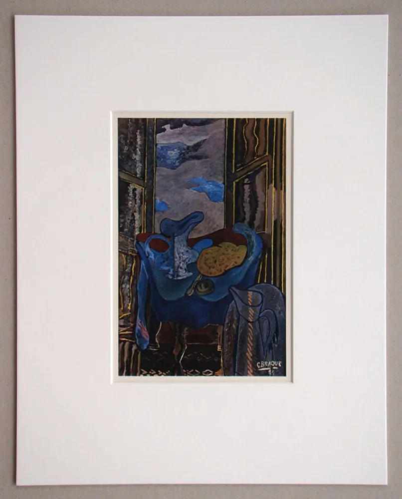 Heliograbado Braque (After) - La toilette devant la fenêtre, 1942