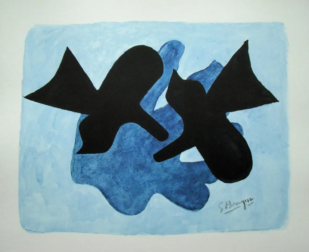 Litografía Braque (After) - Pélias et Nélée