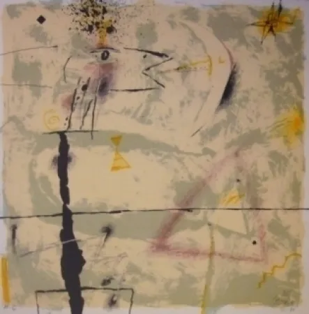 Litografía Canosa - Christmas Galeria Joan Prats