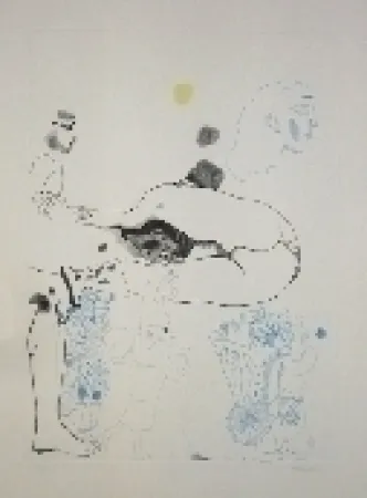 Aguafuerte Y Aguatinta Castillo - Sans Titre