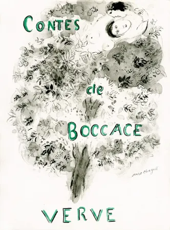Libro Ilustrado Chagall - Contes de Boccace (Revue Verve)
