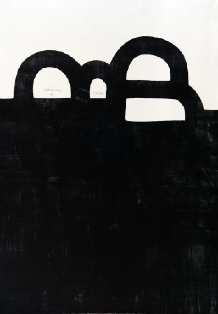 Litografía Chillida - Chicago