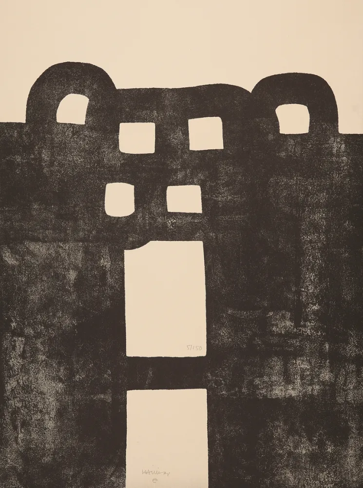 Litografía Chillida - 