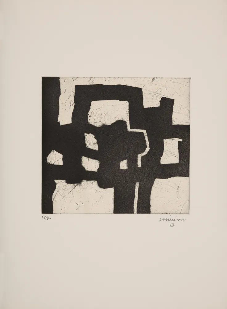 Aguatinta Chillida - 