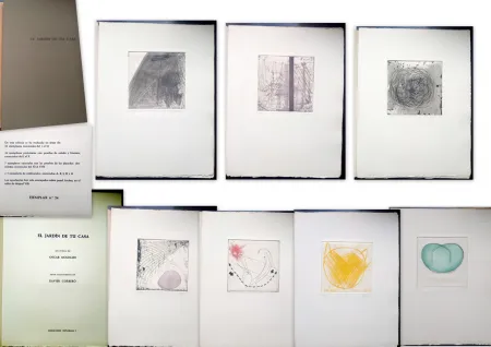 Libro Ilustrado Corbero - Libro de Artista - El jardín de tu casa