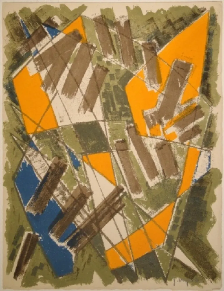 Litografía Deyrolle - Gildo