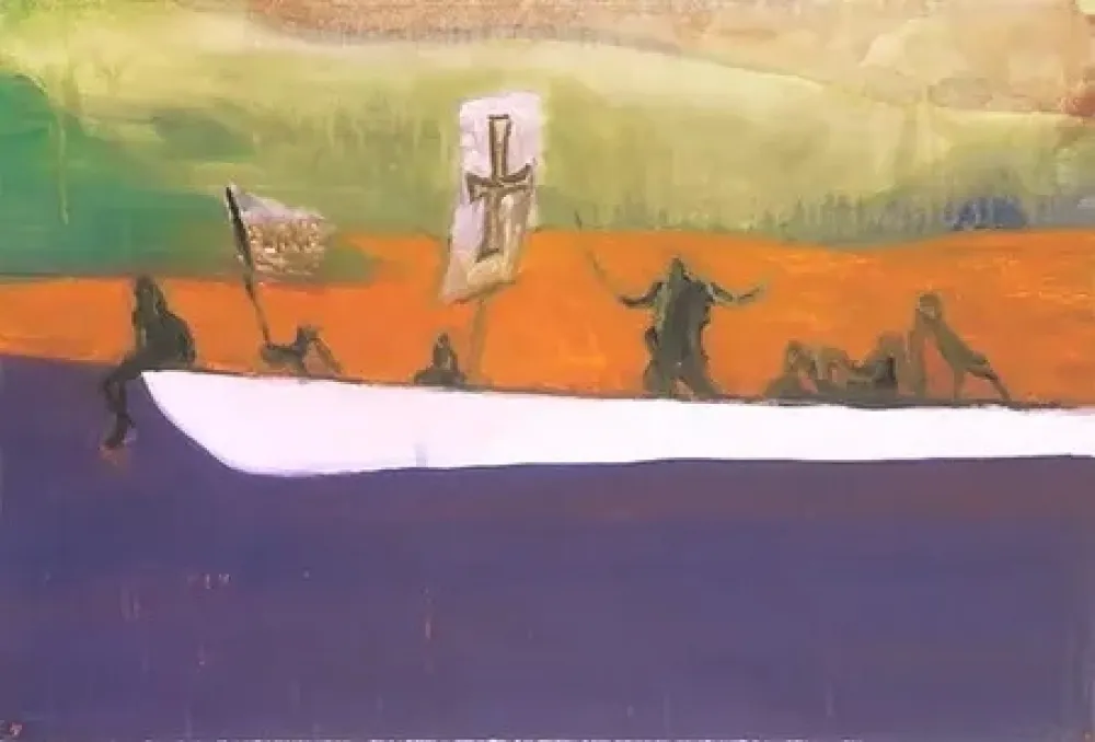 Aguafuerte Doig - CANOE (vers 2008)
