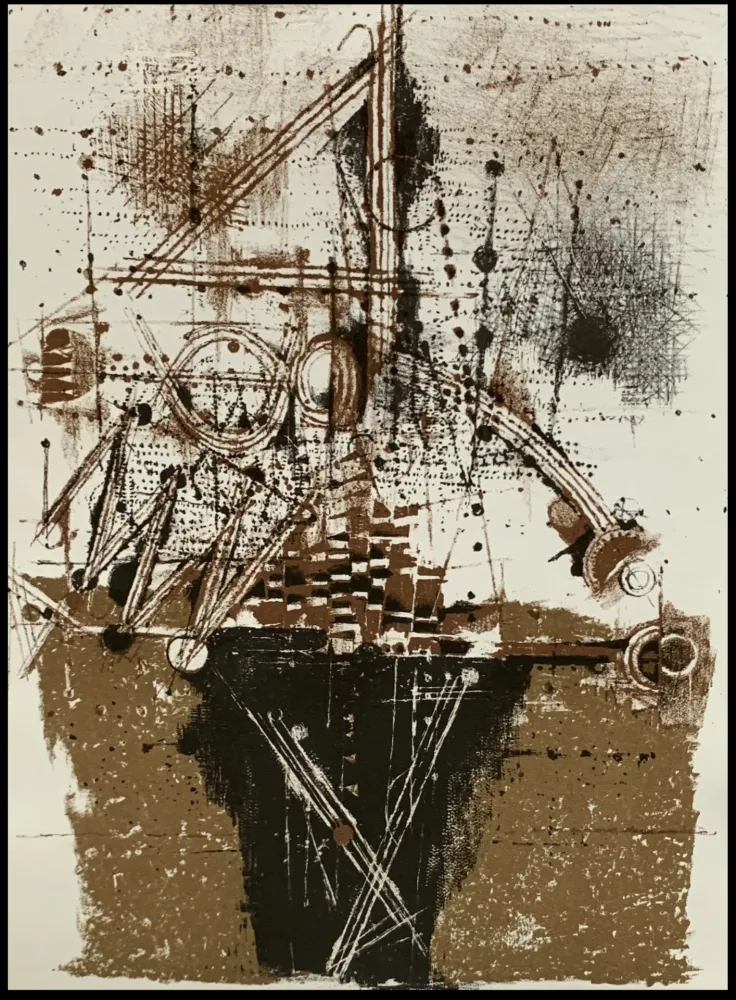 Litografía Friedlaender - Les Oiseaux 