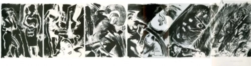 Litografía Jones - Greasepaint