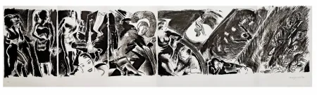 Litografía Jones - Greasepaint