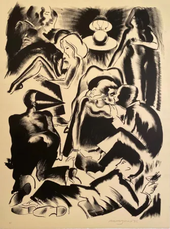 Litografía Jones - High Society