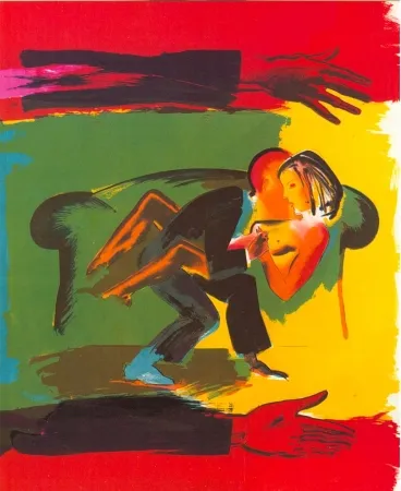 Litografía Jones - Party Time