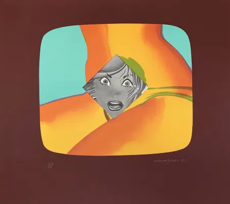 Serigrafía Jones - Untitled - “Rothko Memorial Portfolio” 