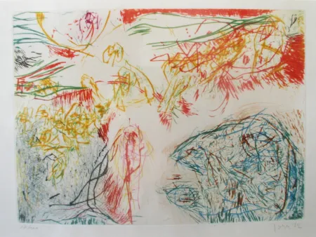 Grabado Jorn - Confrontation sans Front