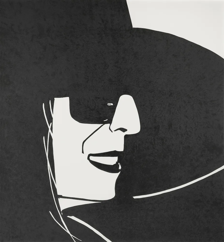 Serigrafía Katz - Ada with Black Hat
