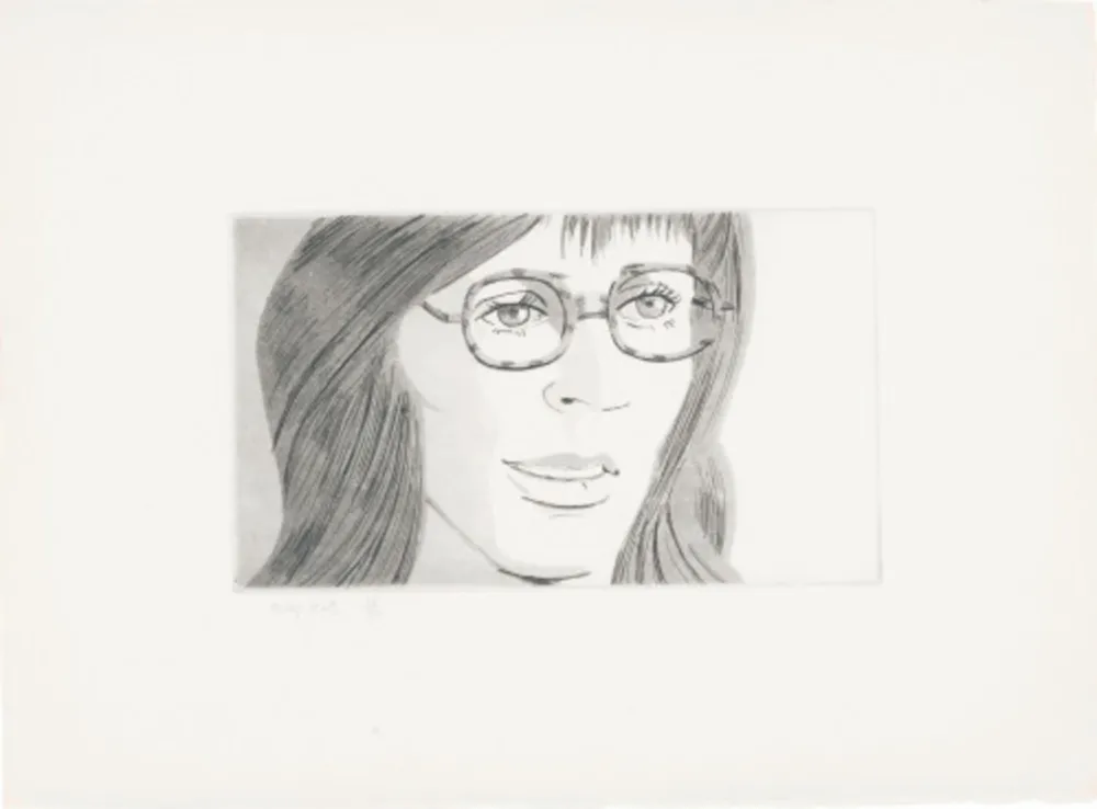 Aguafuerte Y Aguatinta Katz - June Ekman's Class 1