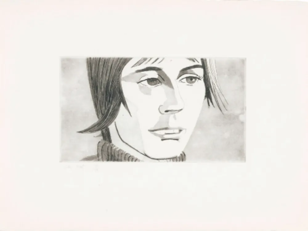 Aguafuerte Y Aguatinta Katz - June Ekman's Class 2