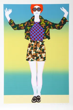 Serigrafía Kogelnik - War Baby