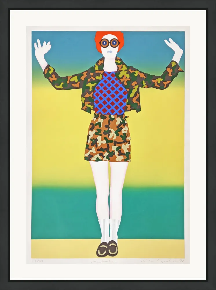 Serigrafía Kogelnik - WAR BABY