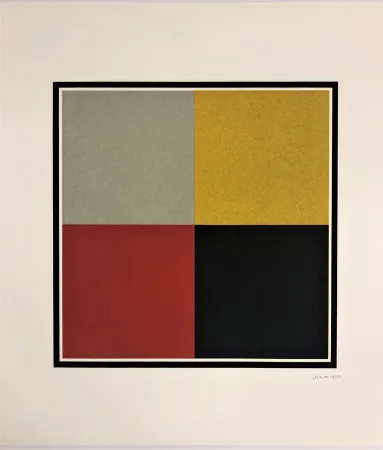 Serigrafía Lewitt - 4 Carrés