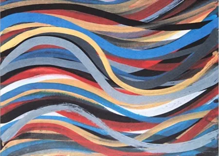 Litografía Lewitt - Brushstrokes: Horizontal And Vertical XI