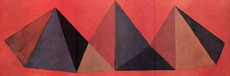 Litografía Lewitt - Piramidi IV