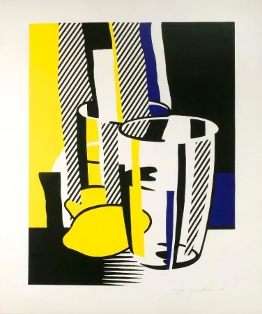 Serigrafía Lichtenstein - Before the Mirror
