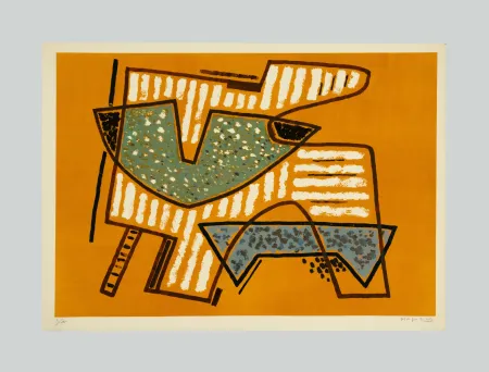 Litografía Magnelli - Composizione