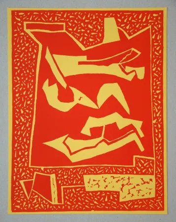 Grabado En Madera Magnelli - Sans titre