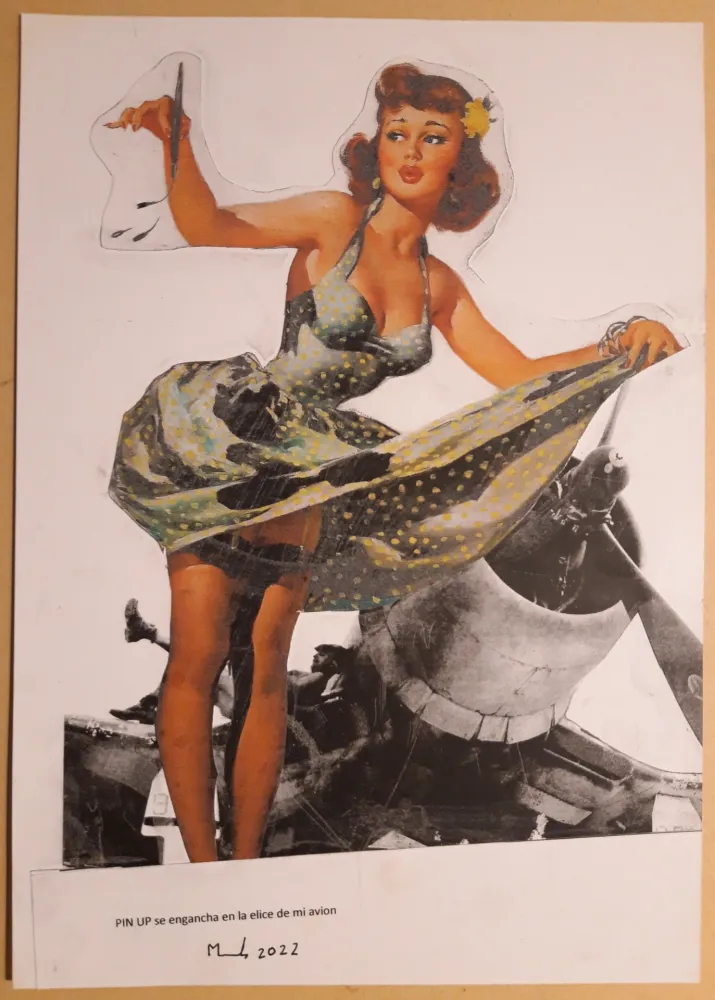 Sin Técnico Metras - PIN UP se engancha en la helice de mi avión