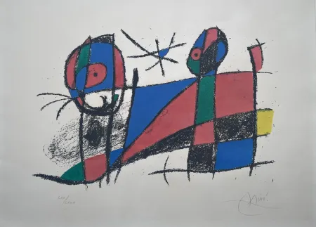 Litografía Miró - Miro Lithographe II 