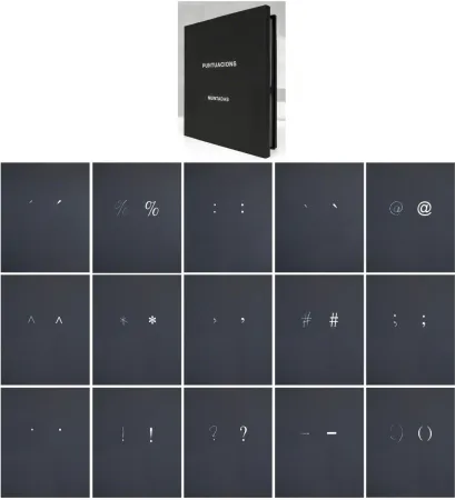 Litografía Muntadas - Puntuacions