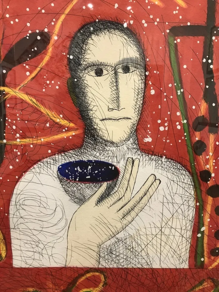 Aguafuerte Y Aguatinta Paladino - Botanico