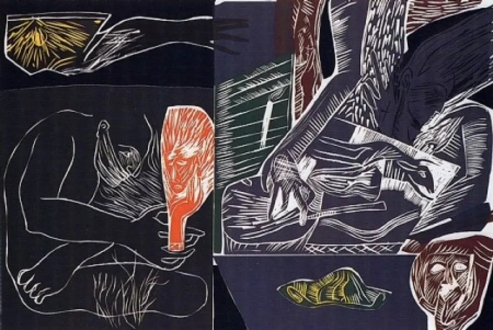 Linograbado Paladino - Dedalus