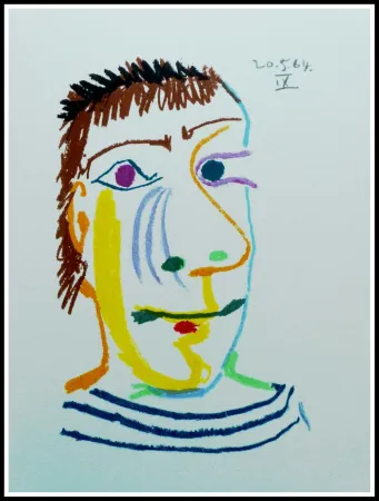 Litografía Picasso - LE GOUT DU BONHEUR - Planche N°23