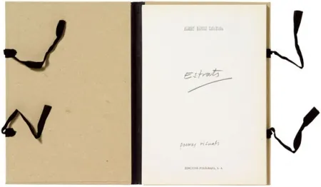 Libro Ilustrado Ràfols Casamada - Estrats