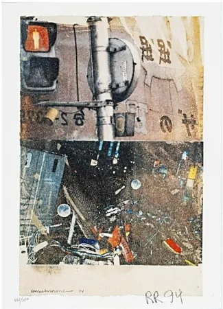 Litografía Rauschenberg - Bulkhead (Day Lights)