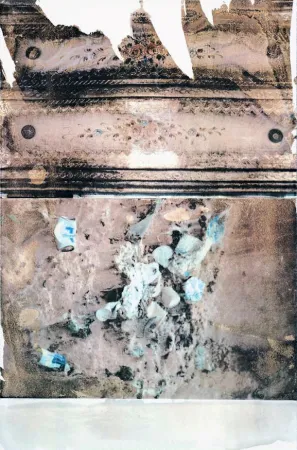 Litografía Rauschenberg - Cinema