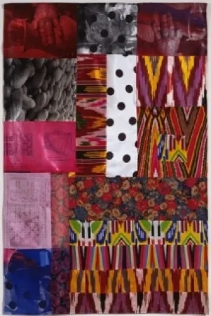 Sin Técnico Rauschenberg - Samarkand Stitches IV ,  1988